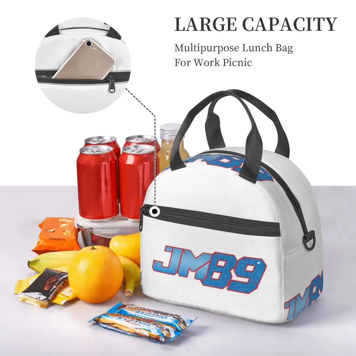 خورخي مارتن عدد 89 أكياس الغداء معزول بينتو صندوق المحمولة حقيبة الغداء نزهة أكياس حقيبة حرارية لمكتب المرأة #5