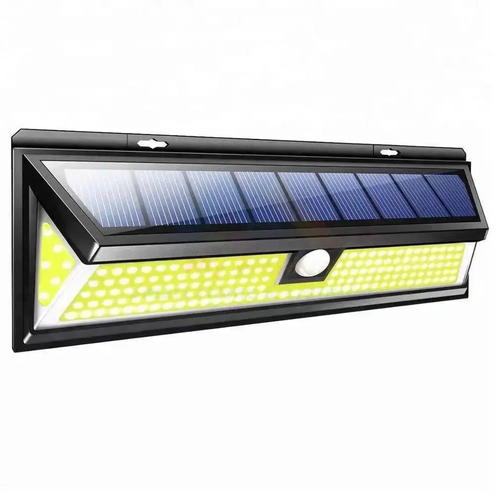 118 LED New 180 LED Solar Wall Lamp 90 LED Remote Control Wall Lamp 118 Outdoor Strong Light Lighting Sensor Lamp