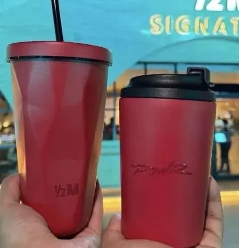 500ml and 350ml with logo coffee mug