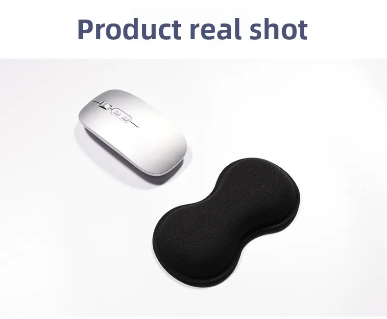 Gaming-Handgelenkauflage-Set Mauspad Tastaturunterlage Ergonomische Schreibtischunterlage für Büro und Gaming in 3 Größenoptionen – Detail 6