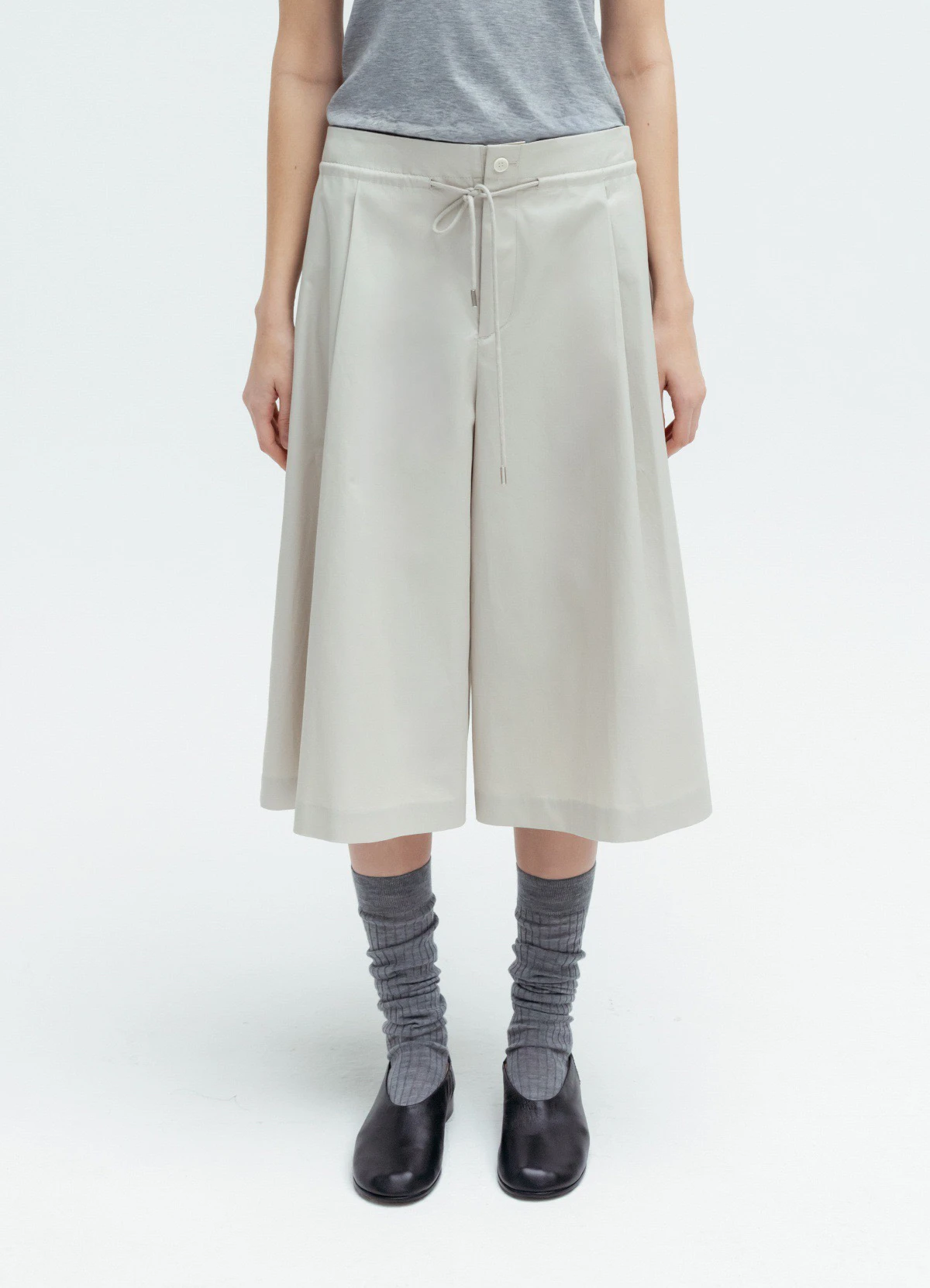 

Повседневные широкие брюки-капри с поясом, модные, для работы и поездок на работу, свободного прямого кроя, из смесового хлопка, с завышенной талией