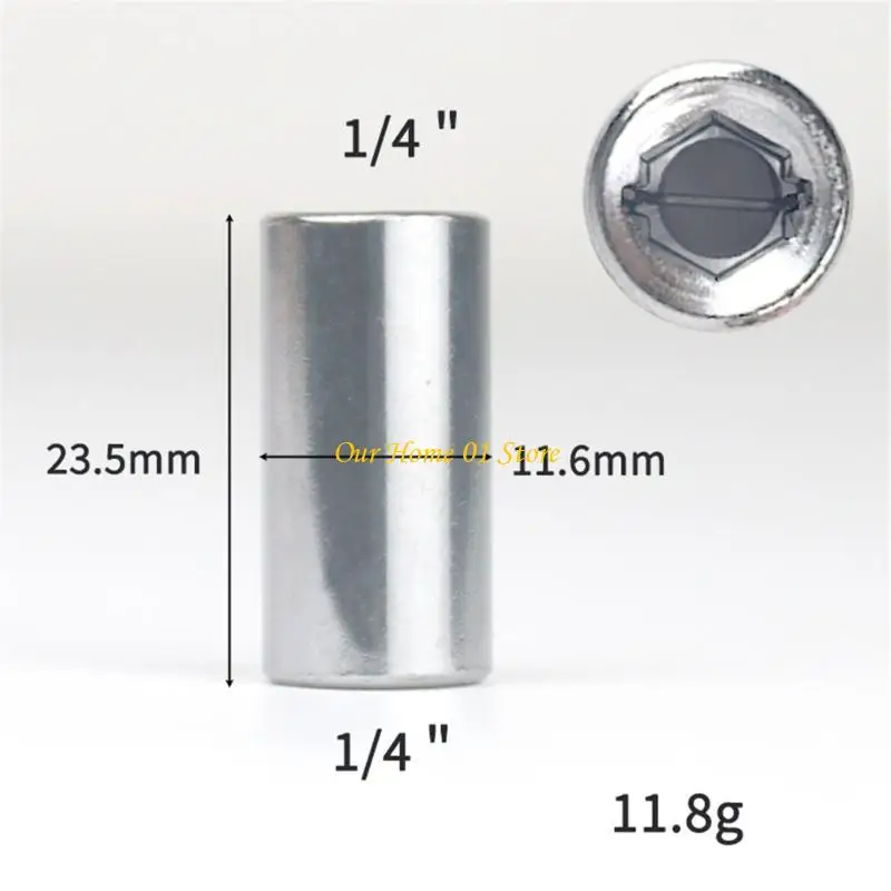 Adaptador zócalo Precisiones M4YC 1 4 Convertidor transmisión cuadrada 3/8 pulgadas para llave