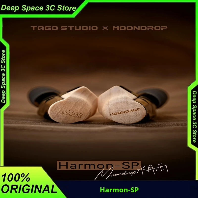 

Проводные наушники HiFi 2025 Harmon SP, двойной динамический драйвер 10 мм, 10 мм, высокочастотный драйвер среднего диапазона, гарнитура для монитора, портативное аудио