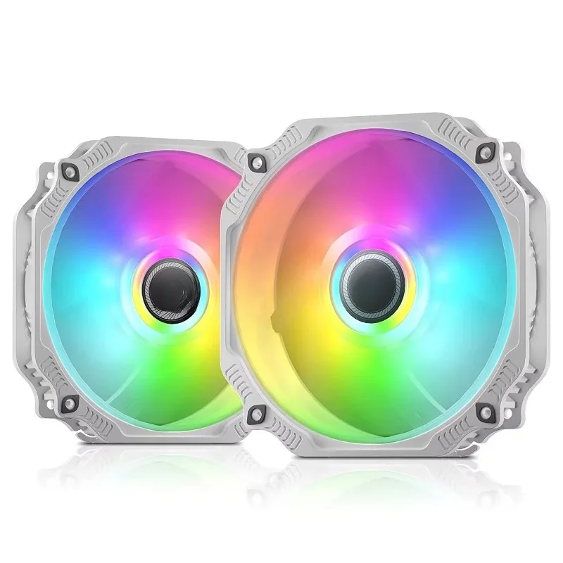 Water Cooled Fan 5v Black/White ARGB Fan Kit 140mm 1 Pack/2 Pack/3 Pack with Complete Accessories