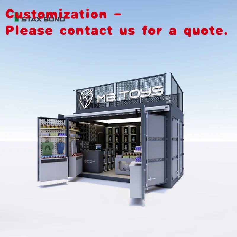 custom.Mobile exhibition container store, suitable outdoor activities, safe, sturdy and environmentally friendly
