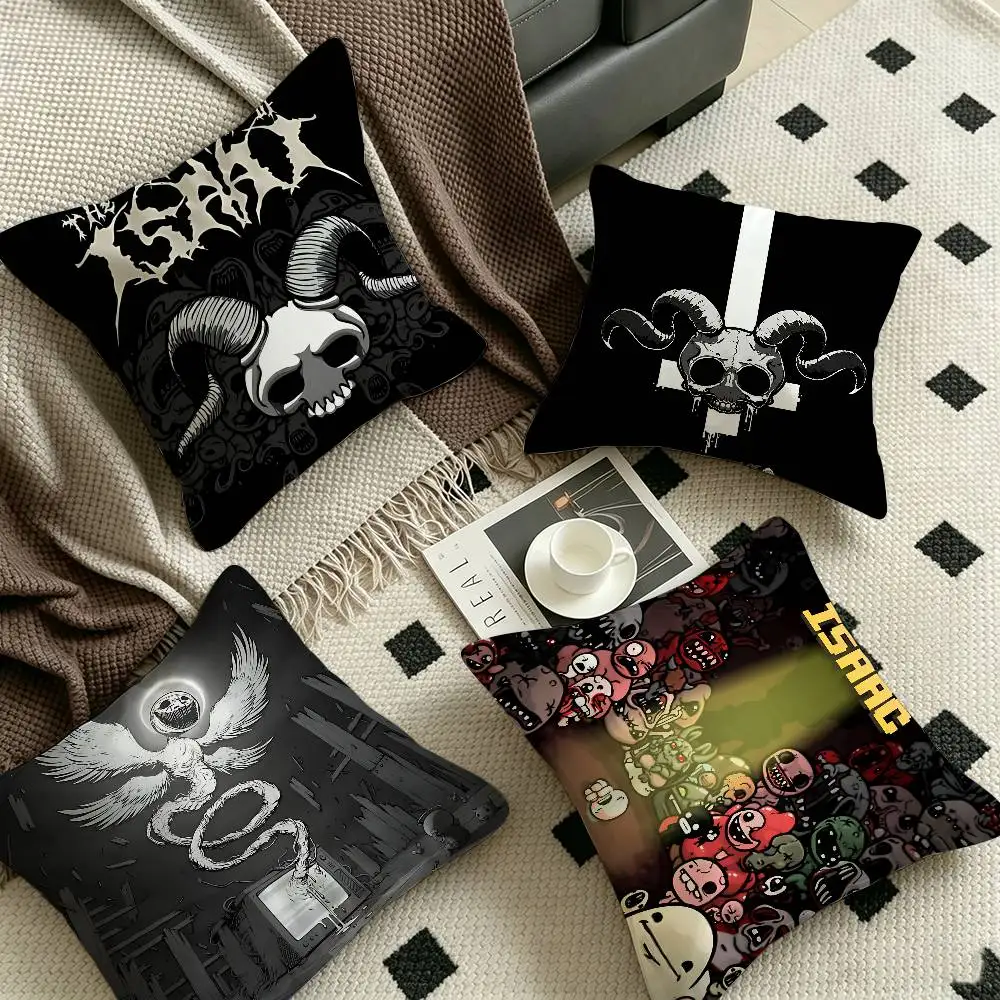 Action Game The Binding Of Isaac Personalized picture text home decorative pillows Household Gifts 45x45cm