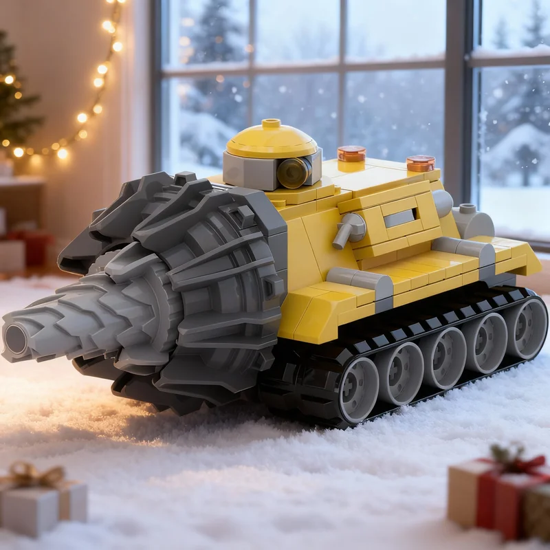 219pcs MOC Games Doretta The Drilldozer Model Building Blocks Architecture Education Idea Toys Brick Christmas Gifts Kids