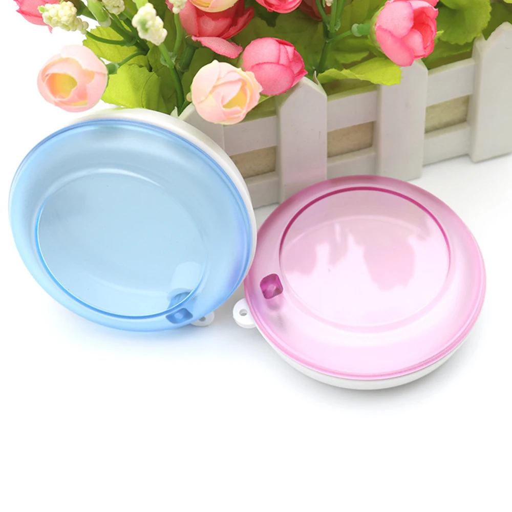 10pcs Good Quality Portable Dental Rotary Retainer Case Deatal Rotary Retainer Plastic Box