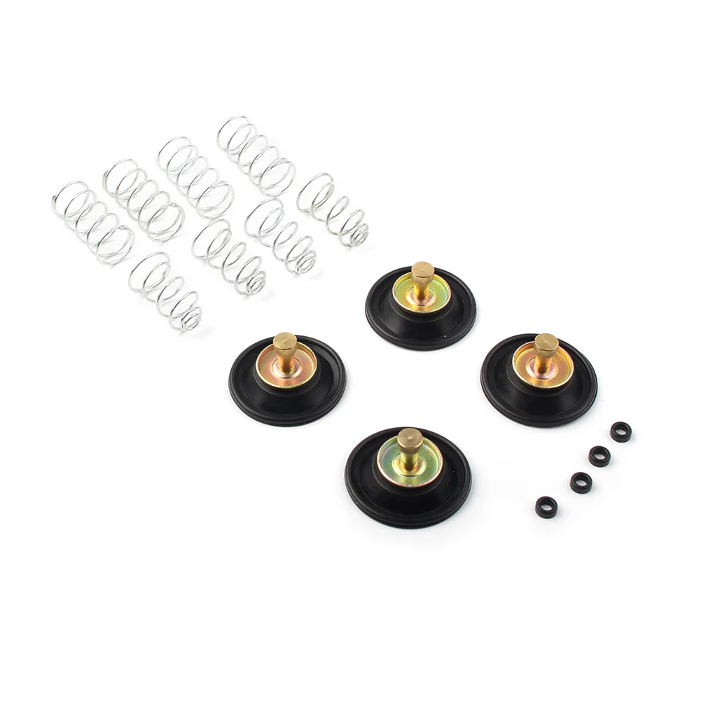 4 Sets Motor Air-Cut Off Valve Kits Carb Rebuild Repair Sets For Honda CB900 CB750 CB650 CM400 CM450 Goldwing GL1100