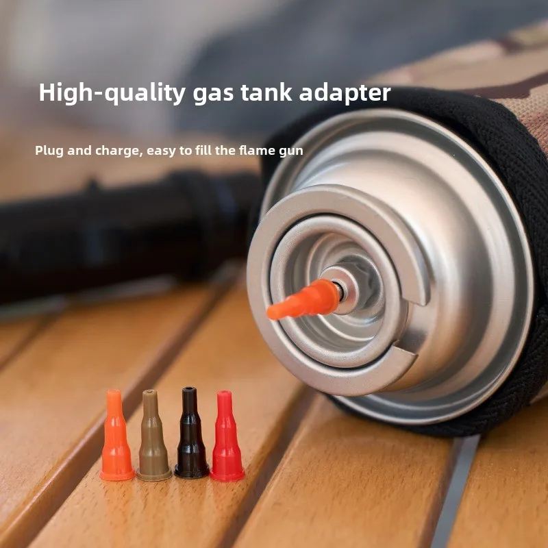 في الهواء الطلق كاسيت خزان الغاز نفخ فوهة يمكن تضخم ل أخف لحام بندقية بندقية رذاذ التخييم اكسسوارات خزان محول