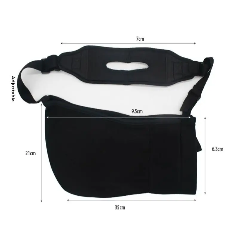 

Дышащий послеоперационный бандаж для руки с регулируемым ремнем для поддержки предплечья при переломах, вывихах и травмах плеча, локтя, запястья для восстановления после операций.