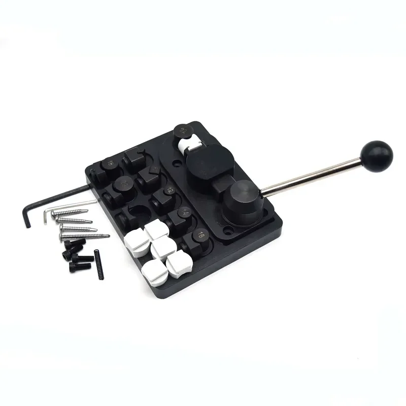 Manually Steel Metal Shaping Bender Goldsmith Ring Bending Tool Set Making Machine for Jewelry Making