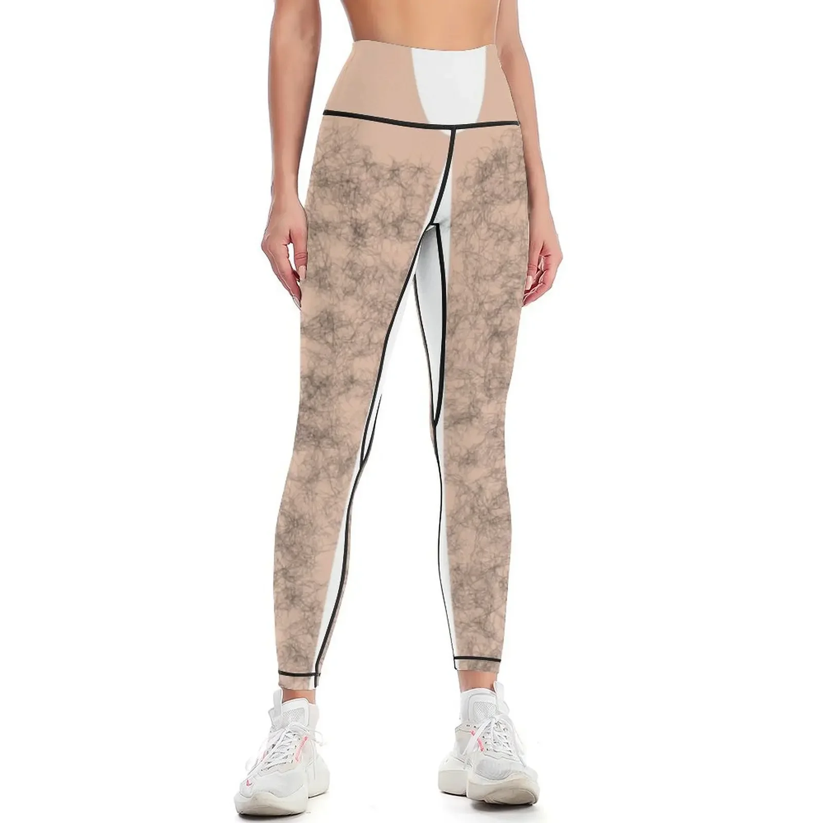 Hairy legs. Leggings sporty woman push up Sports female Women's sportswear gym's clothing Womens Leggings