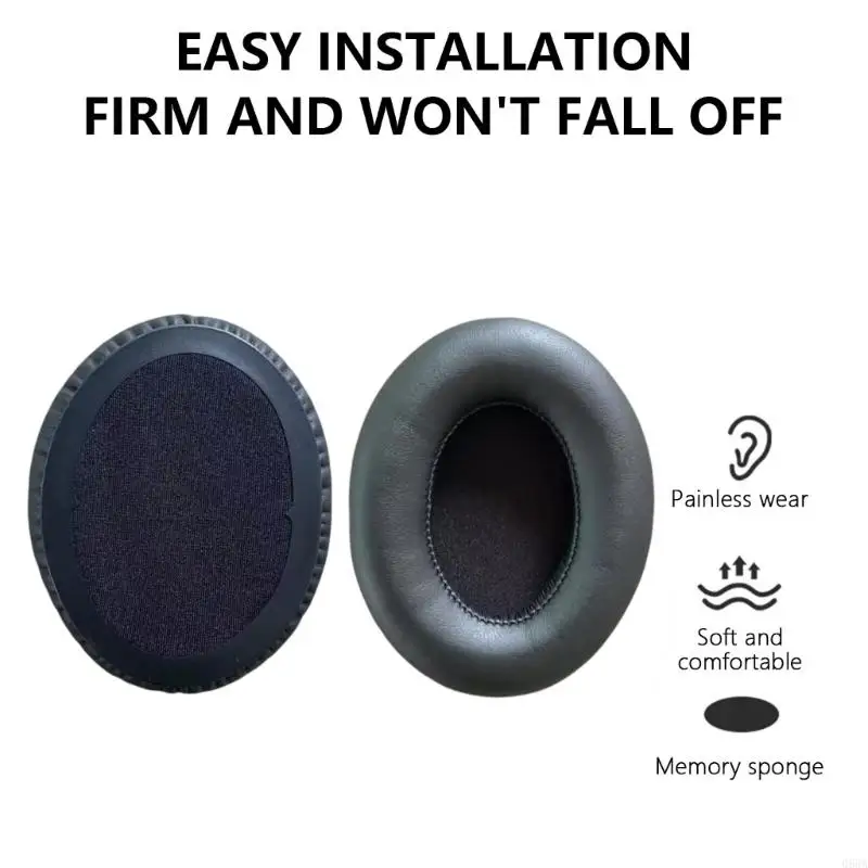 Earpads orelha reposição para ttbh060 sobre fones ouvido ouvido almofadas espuma macia e respirável tampa da
