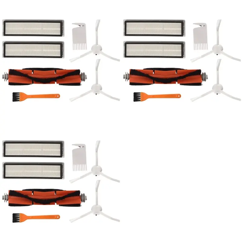 

Доставка за 24 часа: Набор из 3 предметов для робота-пылесоса Dreame D9 – сменные аксессуары: основная щетка, боковая щетка, HEPA-фильтр, запасные части.