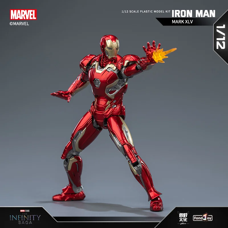 

Fondjoy 1/12 Iron Man Spiderman Deadpool Mk45 Mk1-7 Assembly Action Figure Anime Model Mecha Collection Toy Birthday Gift