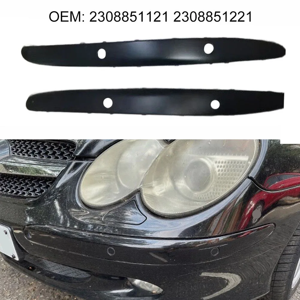 Car Front Bumper Trim Molding Corner Cover 2308851121 2308851221 For SL-Class 2003-2006 Exterior Parts