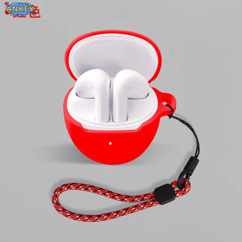 لهاتف Honor Choice Earbuds S7 من السيليكون مع غطاء سماعة أذن لاسلكي مقاوم للصدمات يحمل حبلًا #3