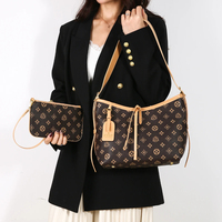 2025 Premium Leather Crossbody Tote - A Retro-chic Commuter Must-have With Parisian Designer Décor And A Spacious Interior