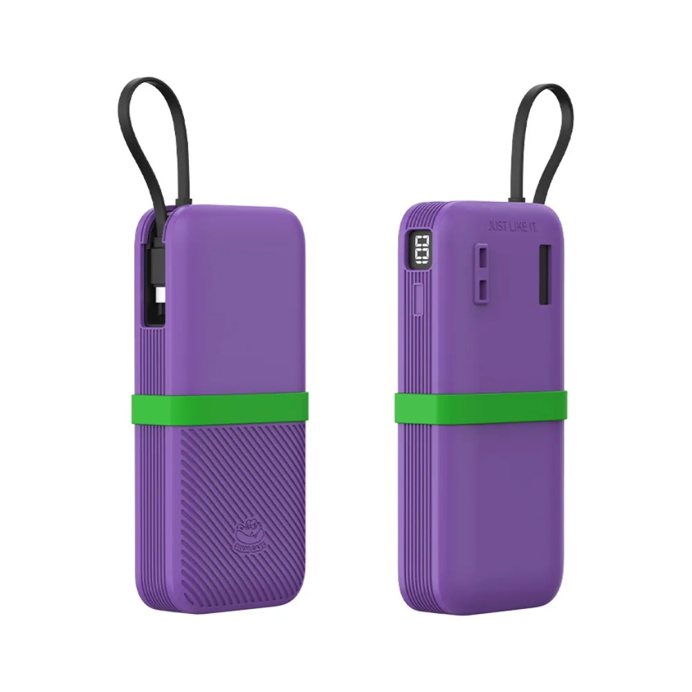

Shockproof Silicone Case Dustproof Solid Color Protective Case Soft Portable for CUKTECH CP25 20000mAh Power Bank 55W