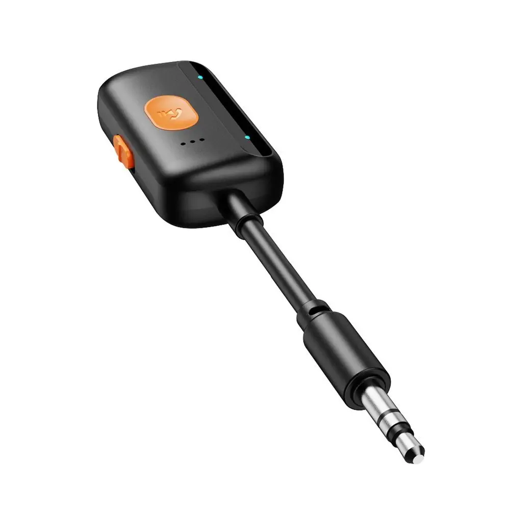 2 in 1 Wireless Bluetooth 5.4 Receiver 3.5mm AUX Wireless Audio Mini Wireless Audio Receiver Portable Dual Mode