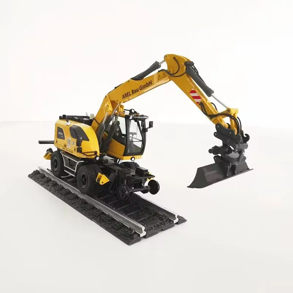 1/50 Legering Toy Engineering Collect Model - A922 Duensing - Compacte railgraafmachine - Verjaardagscadeau voor jongens Scènedecoratie