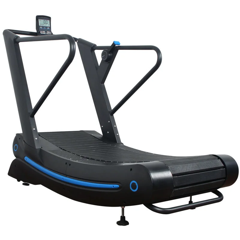 Manual Mechanical Treadmill With LED Screen 1-20km/h Curved Running Machine With Sturdy High Quality Steel Mades For Sales