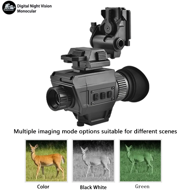 ZIYOUHU NVG13 Night Vision Goggles Multi-Imaging Mode Super Large FOV Visual Camera Head Mounted Night Monocular