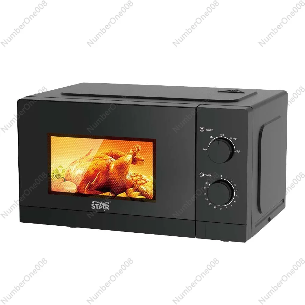 20L Household Grilled Chicken Baking Multifunctional Turntable Mechanical Microwave Oven