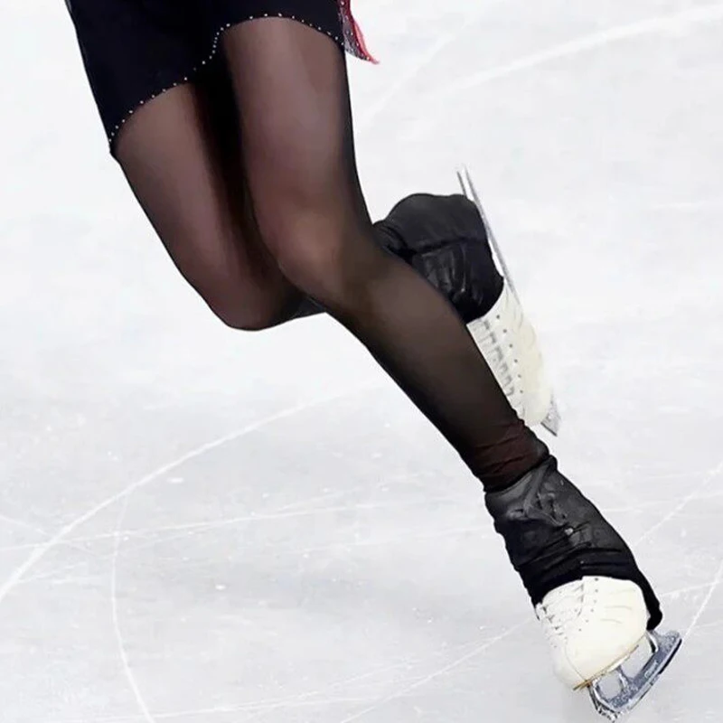 Figure Skating Training Tights Pantyhose Professional Mesh Pantyhose for Women Kids Adults Gymnastics Roller Skater Ice Skating