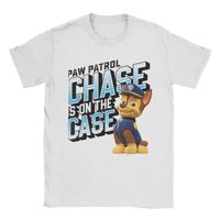 Mens Womens Nickelodeon Patrol Dog Chase Is On The Case T Shirt Cotton Printed T-Shirt  Clothing Outfits