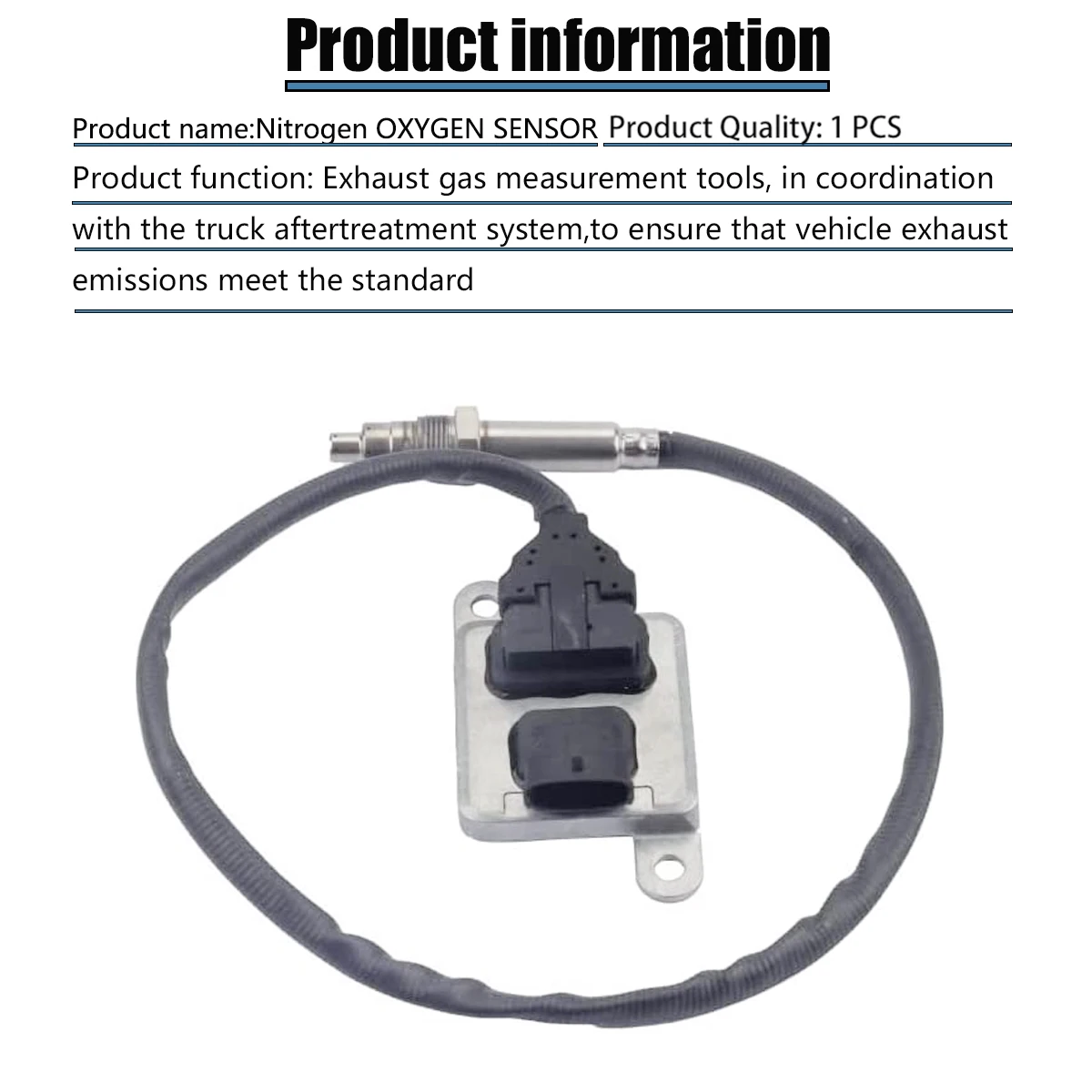 NOX Nitrogen Oxide Sensor For Dodge Ram 2500 3500 4500 5500 6.7L 2013 2014 2015 68085740AA 5WK96730 5WK9 6730