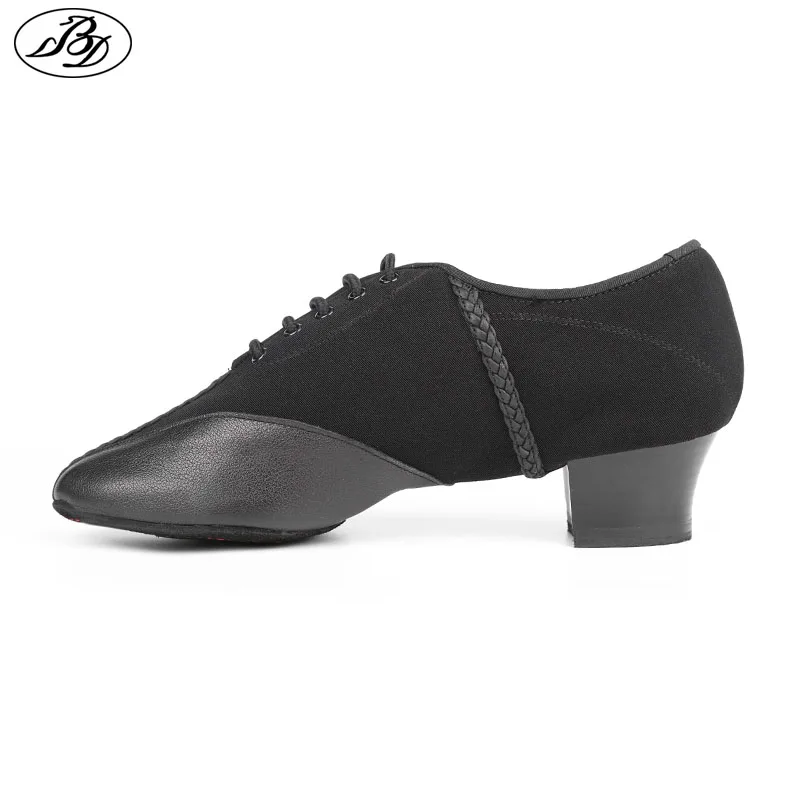 Sneaker Men Latin Dance Shoes BD475 Split Sole Genuine Leather Ballroom Dance Sport Shoe Competition Practice
