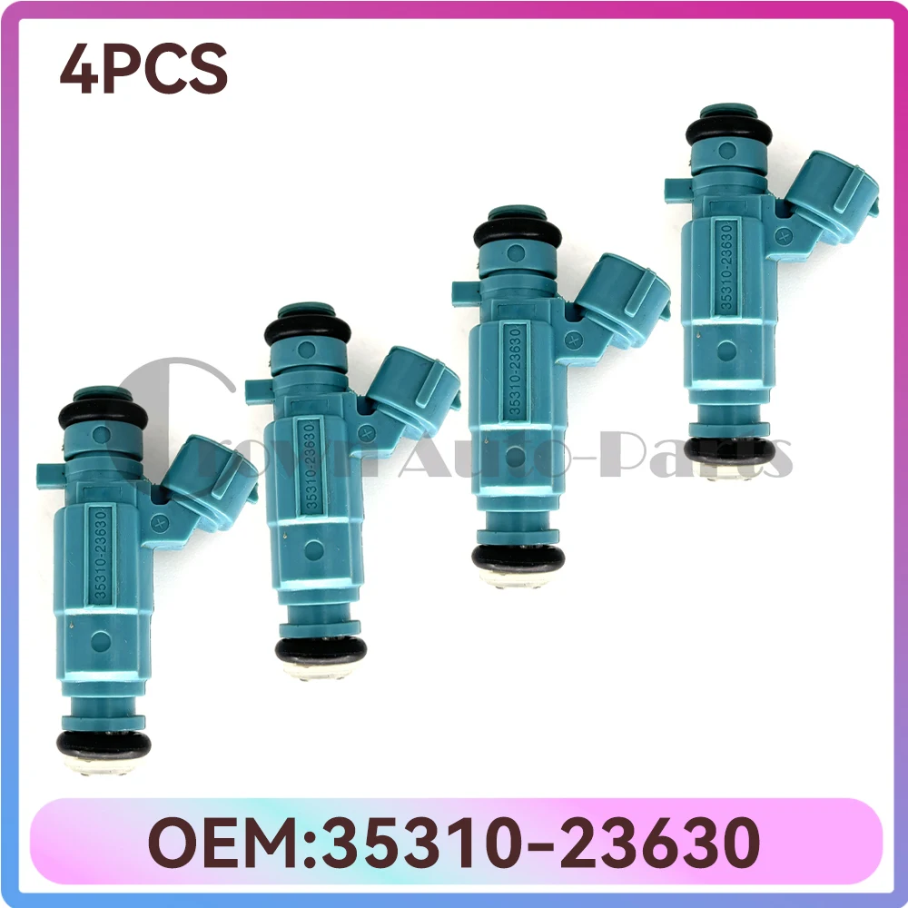 4pcs Fuel Injectors 35310-23630 for Hyundai Azera Tucson Kia Sportage Soul Optima 3531023630