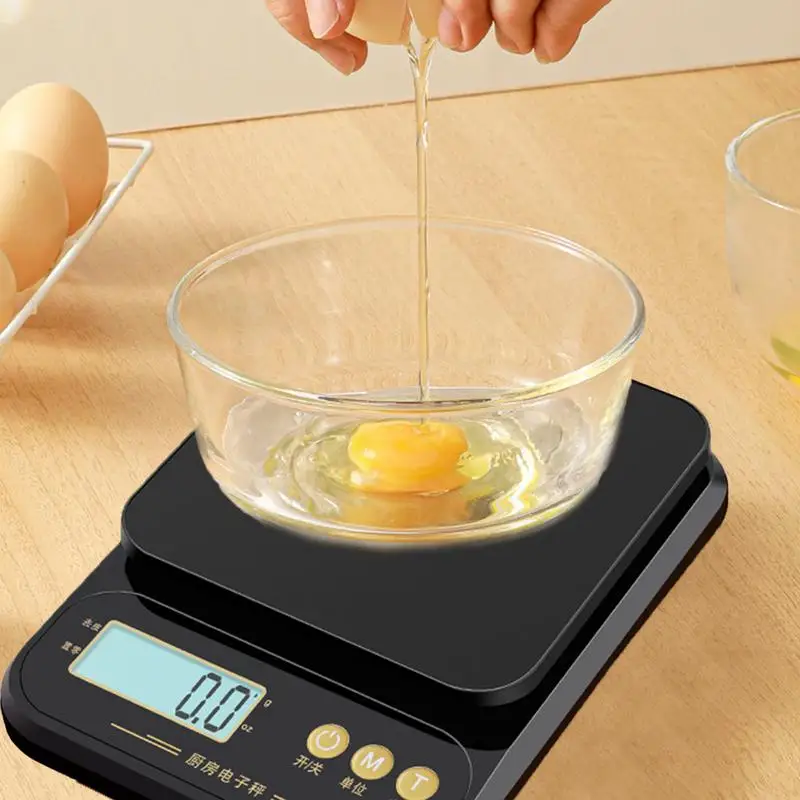 Food Weight Scale High Precision Kitchen Scale Digital Scale Lcd High Definition Display For Kitchen Baking Coffee