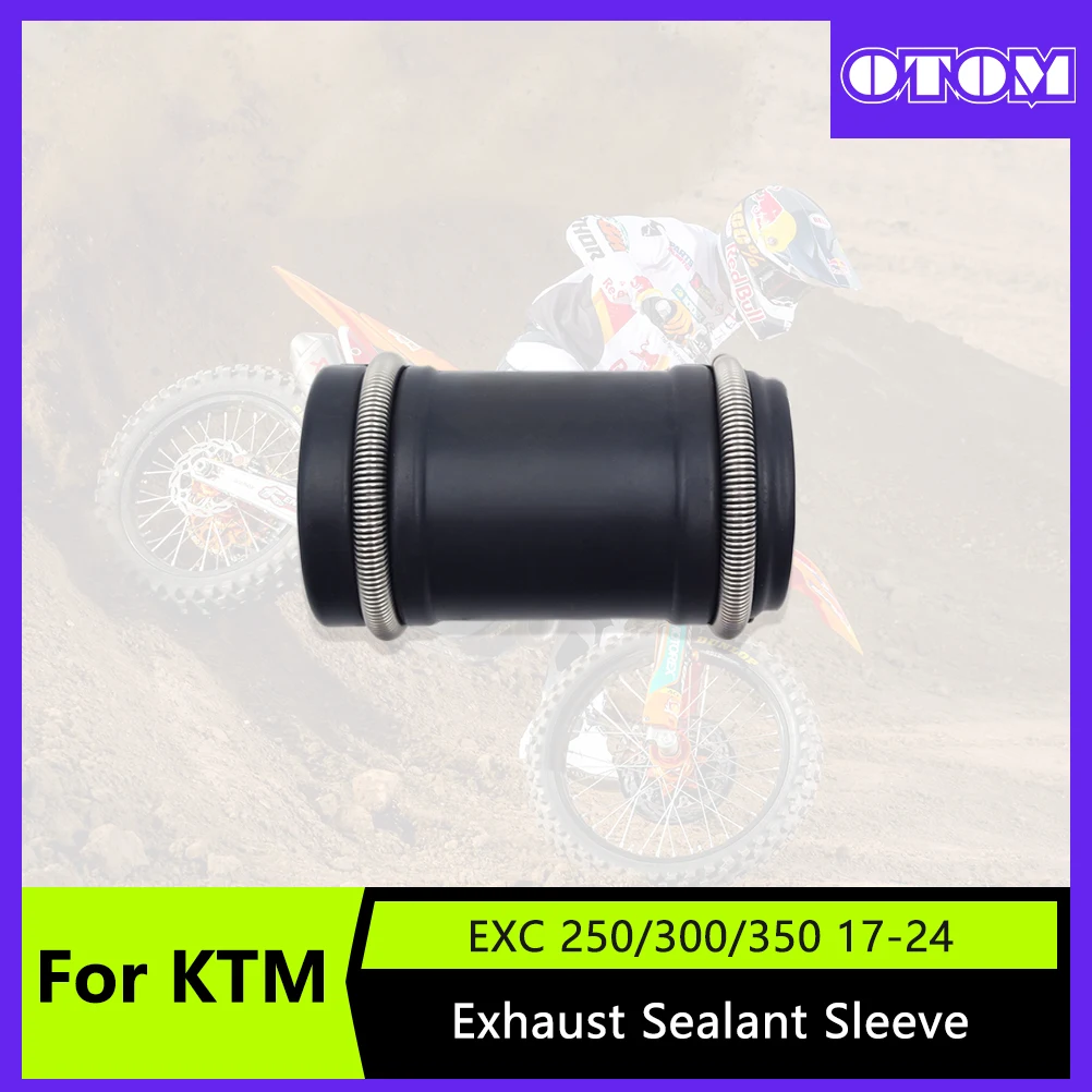 OTOM 오토바이 배기 소음기 테일 파이프 고무 도장 개스킷 슬리브 호스, KTM 2 스트로크 SX XC XCW EXC HUSQVARNA TC GASGAS 2024