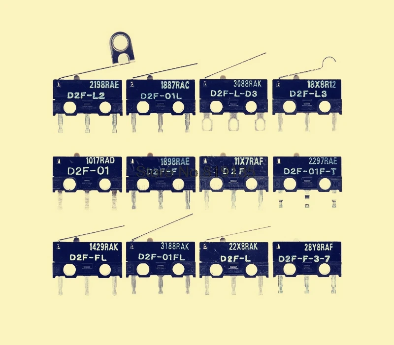 Microinterruptor de ratón D2FC-F-7N 10m 20m DE D2FC-F-K(50M) D2F D2F-F D2F-L D2F-01 D2F-01L D2F-01FL D2F-01F-T D2F-F-3-7