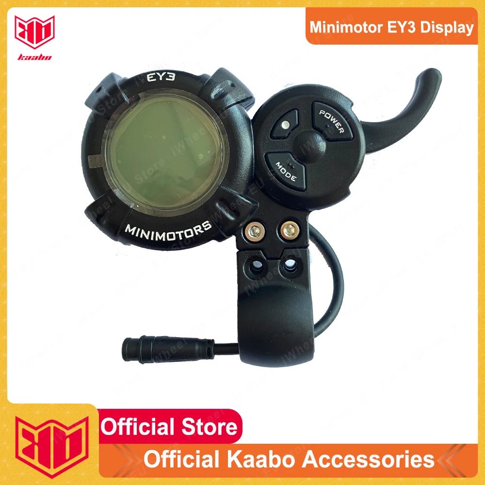 Official Kaabo Minimotor EY3 Display for Minimotor Kaabo Mantis 8/10 Wolf Warrior X Pro+/11+/ King+ Wolf Warrior/King GT Pro+