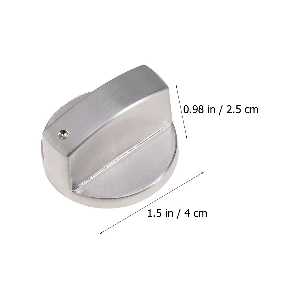 

3 Pcs Gas Stove Knob Accessory Cooker Cooking Utensils for Zinc Alloy On-Off Knobs