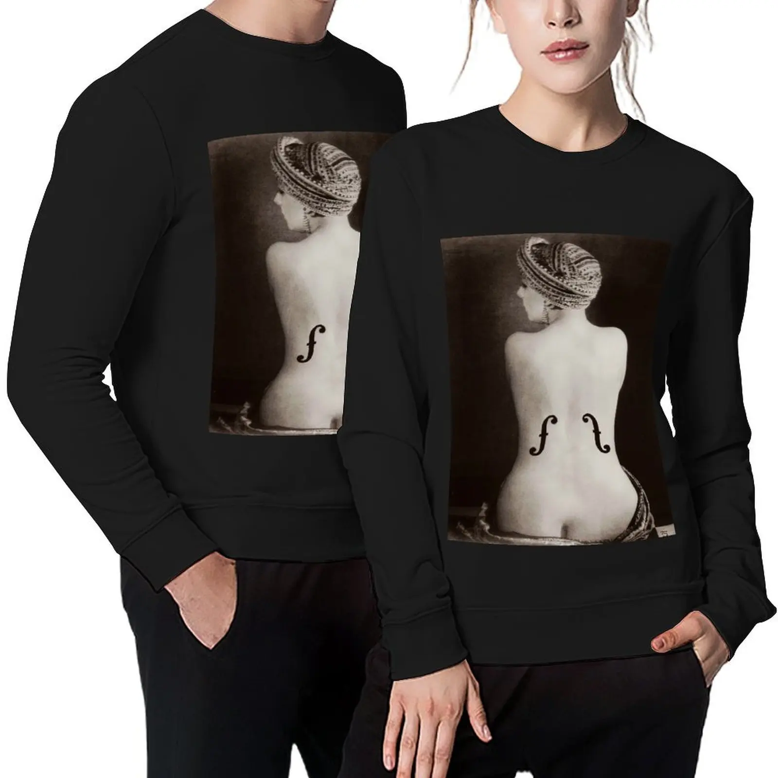 

Le Violon d'Ingres (Ingres's Violin) by Man Ray Pullover clothes for men mens designer clothes tracksuit sweatshirts men