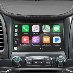 Tempered Glass Protective Film Sticker For Chevrolet Impala 2014-2020 GPS Navigation Screen Auto Accessories