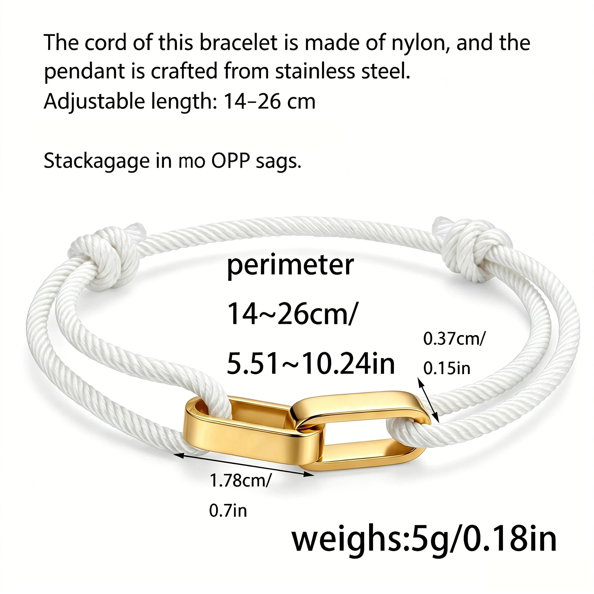 Double Ring Clasp Braided Couple Bracelet Laser Engraved Name Cord Stainless Steel Personalized Jewelry Gift for Men Women - view 6