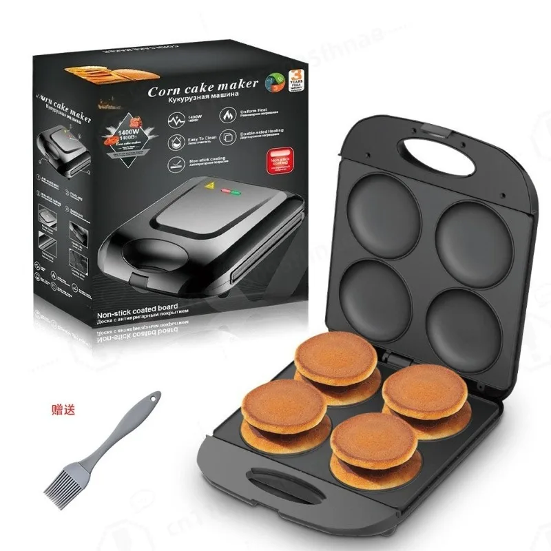 Multifunctional Breakfast Machine Sandwich Panini Burger Waffle Maker Household Baking Toaster