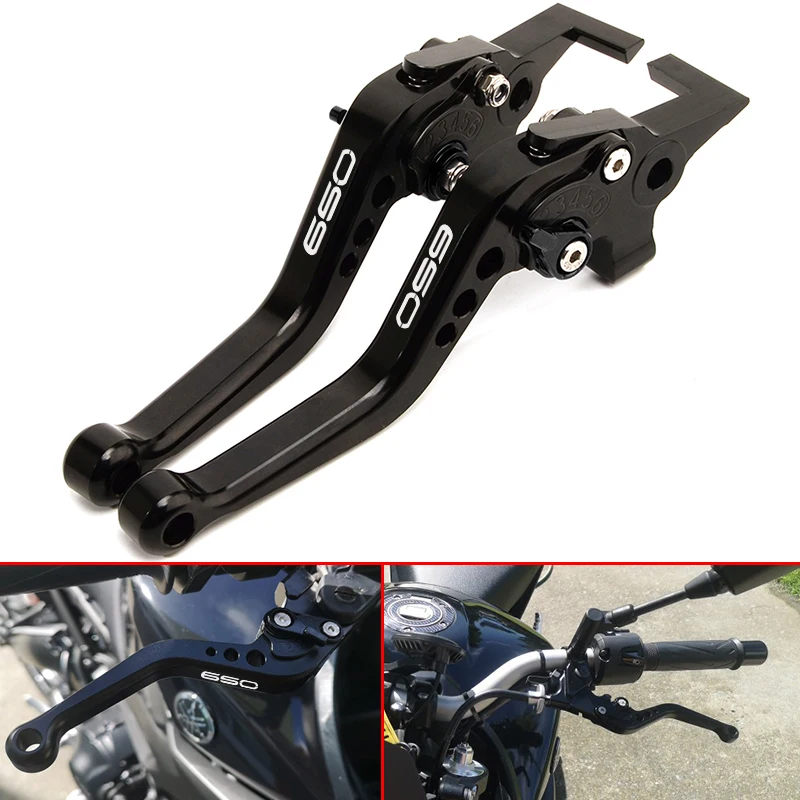 

For Kawasaki Z650 RS Z 650 Ninja 650 2017-2025+ Short Brake Clutch Lever Motorcycle Adjustable Brake Clutch Levers Accessories