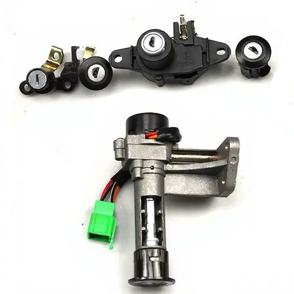 Universal Motorcycle Parts Ignition Switch Key Electric Door Lock Kit For Suzuki AN125 Or Universal Moto Accessories With Wire