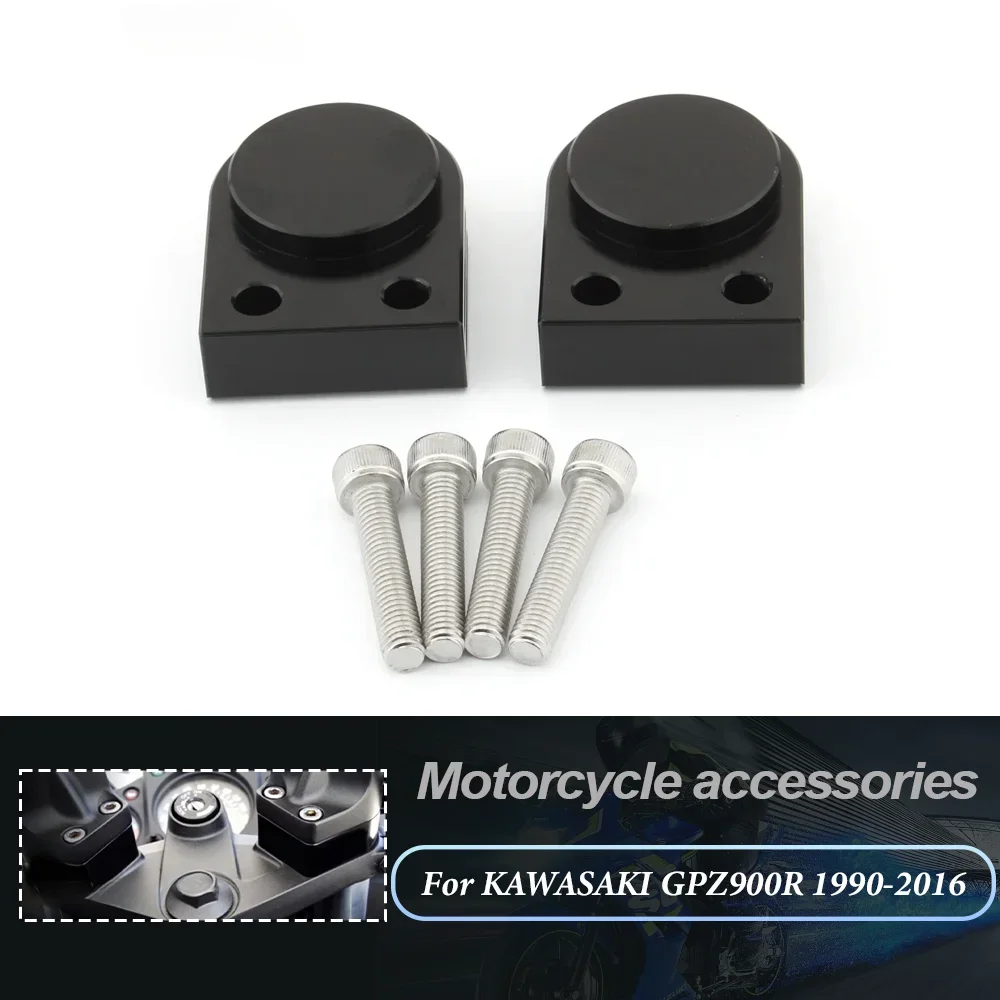 Motorcycle Handlebar Heightening Code Installation Fixture Black 41MM Suitable For Kawasaki GPZ900R GPZ 900R 1990-2012