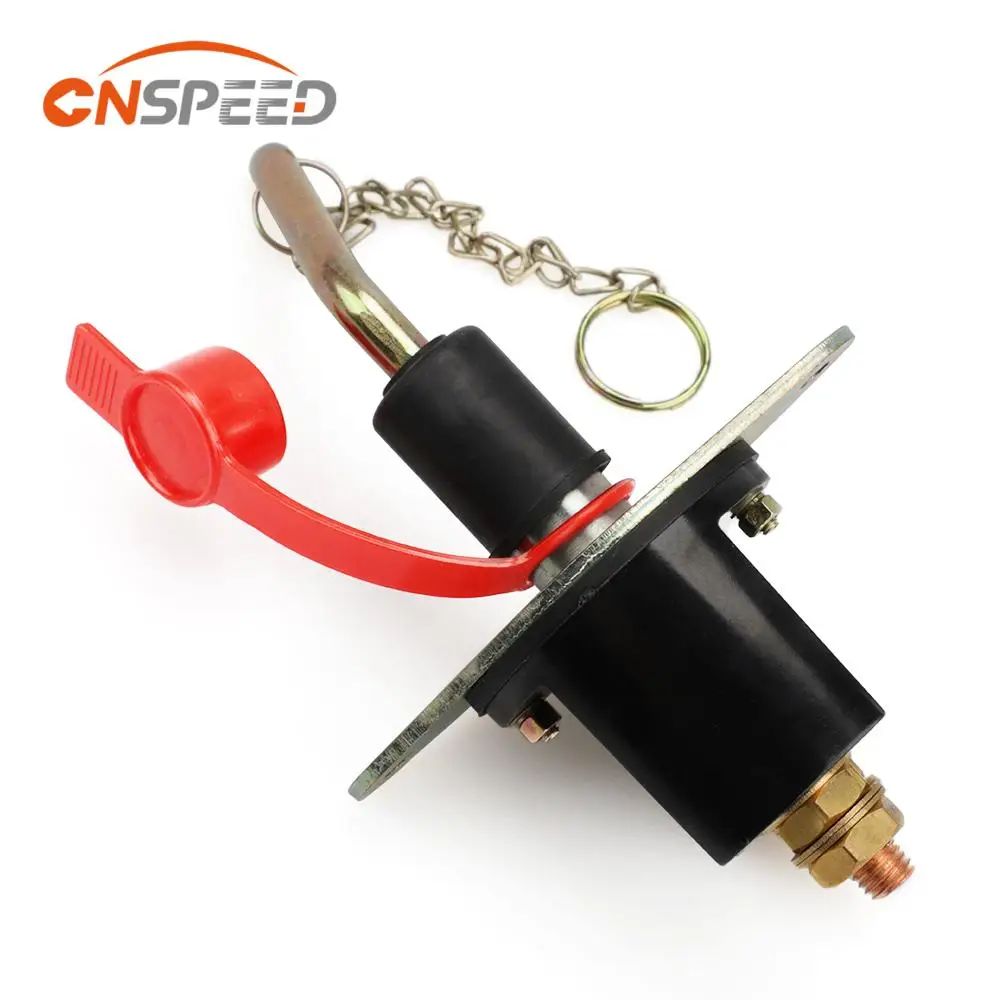 Heavy Duty Battery Disconnect Isolator Cut Off Power Kill Switch 12V-24V 250Amp Auto Moto Switch Universal For Car Boat Truck RV