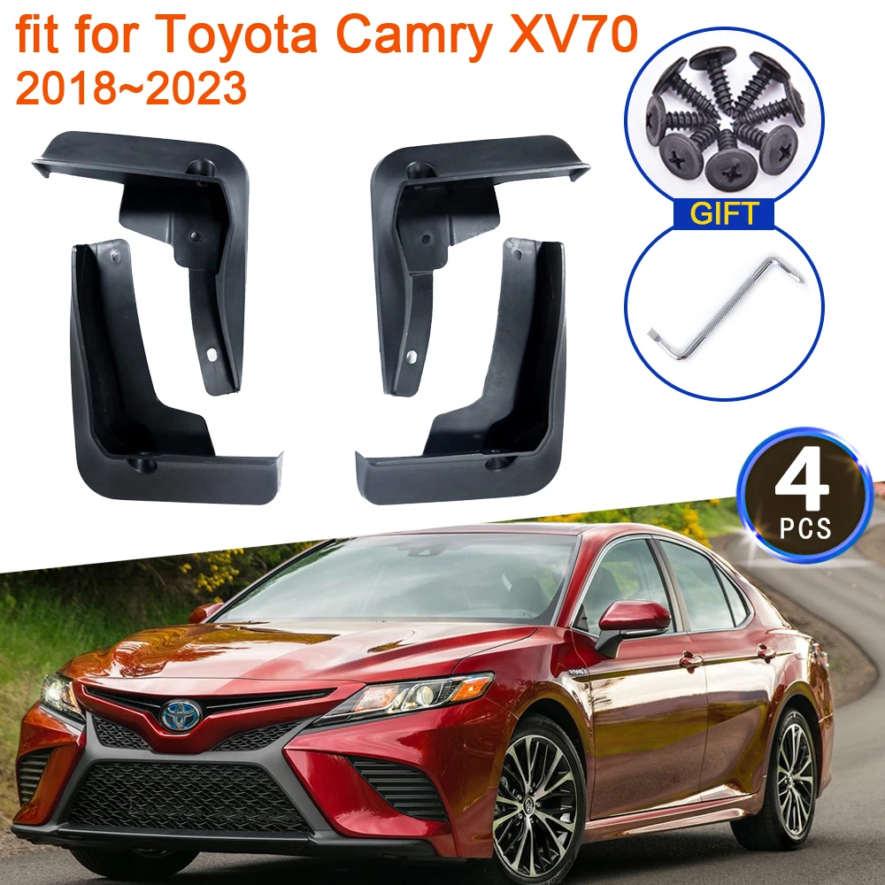 

Mud Flaps For Toyota Camry XV70 2018 2019 2020 2021 2022 2023 Mudguards Splash Fender Guard Front Wheel Car Styling Accessories