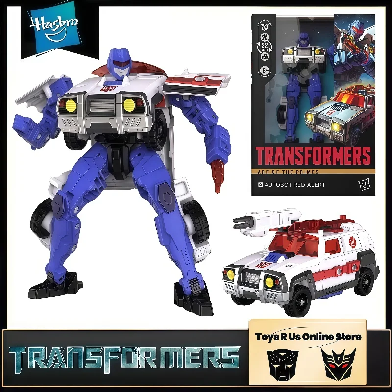 

In Stock Hasbro Transformers Classic Toys Autobot Red Alert Transformer Robot Action Figure Model Collect Hobbies Toys Gift
