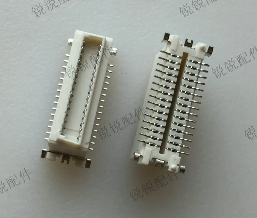

For board-to-board connectors SMT double-row vertical mount Spacing 0.8MM 30P Connectors SMT double-row female connectors